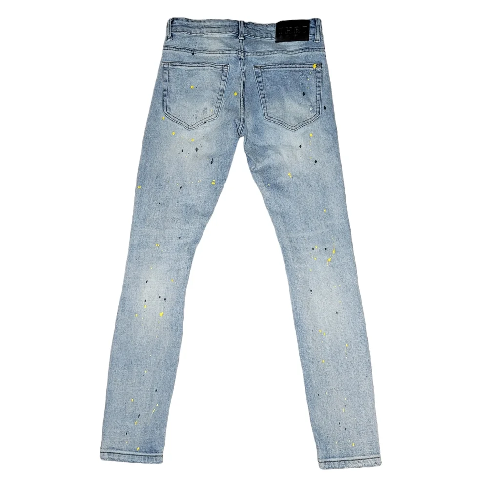 THRT DENIM serpent graphic print jeans - Picture 4 of 6